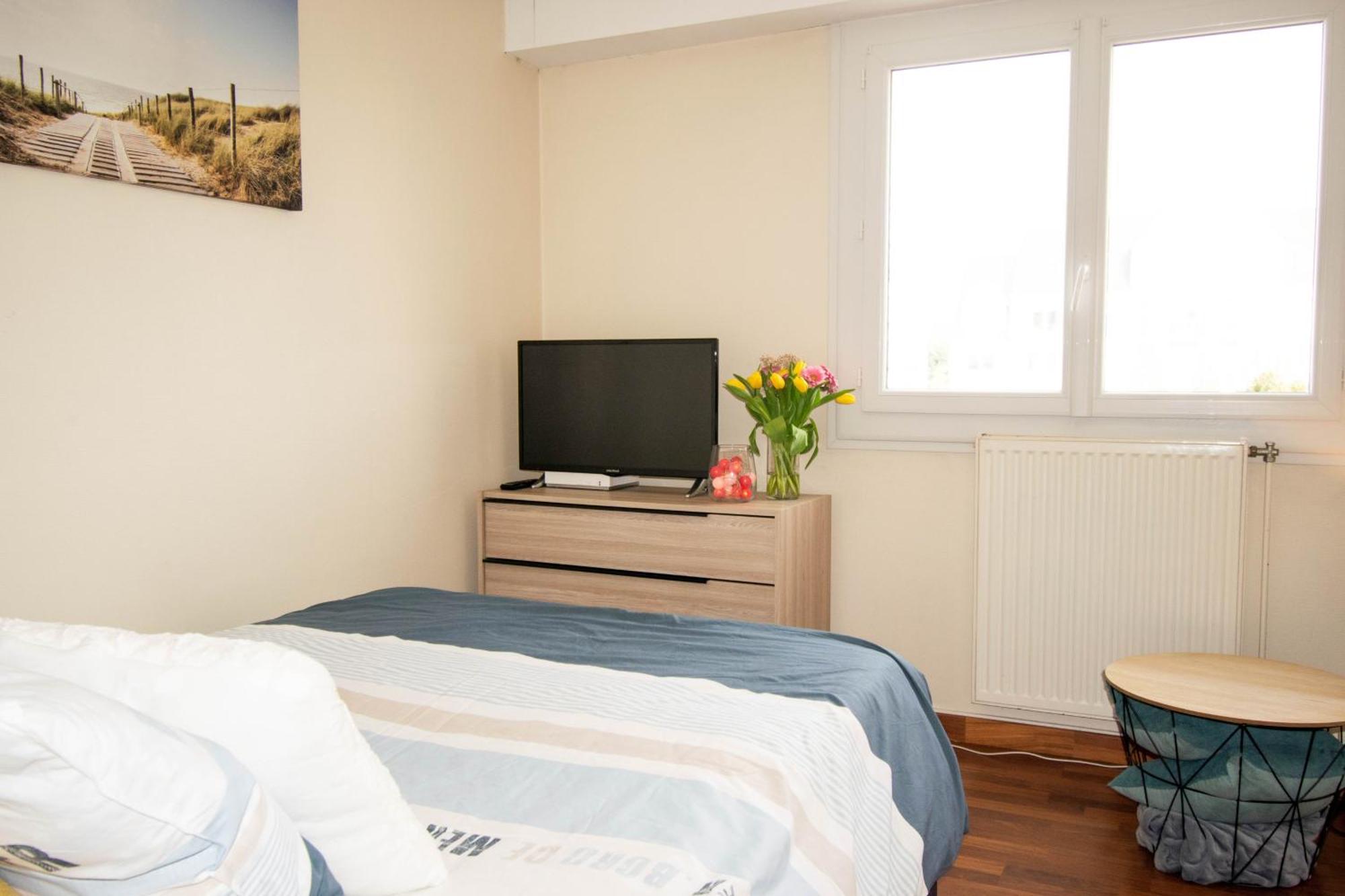 Grand Studio Avec Parking A 10 Minutes Des Plages Lorient Zewnętrze zdjęcie