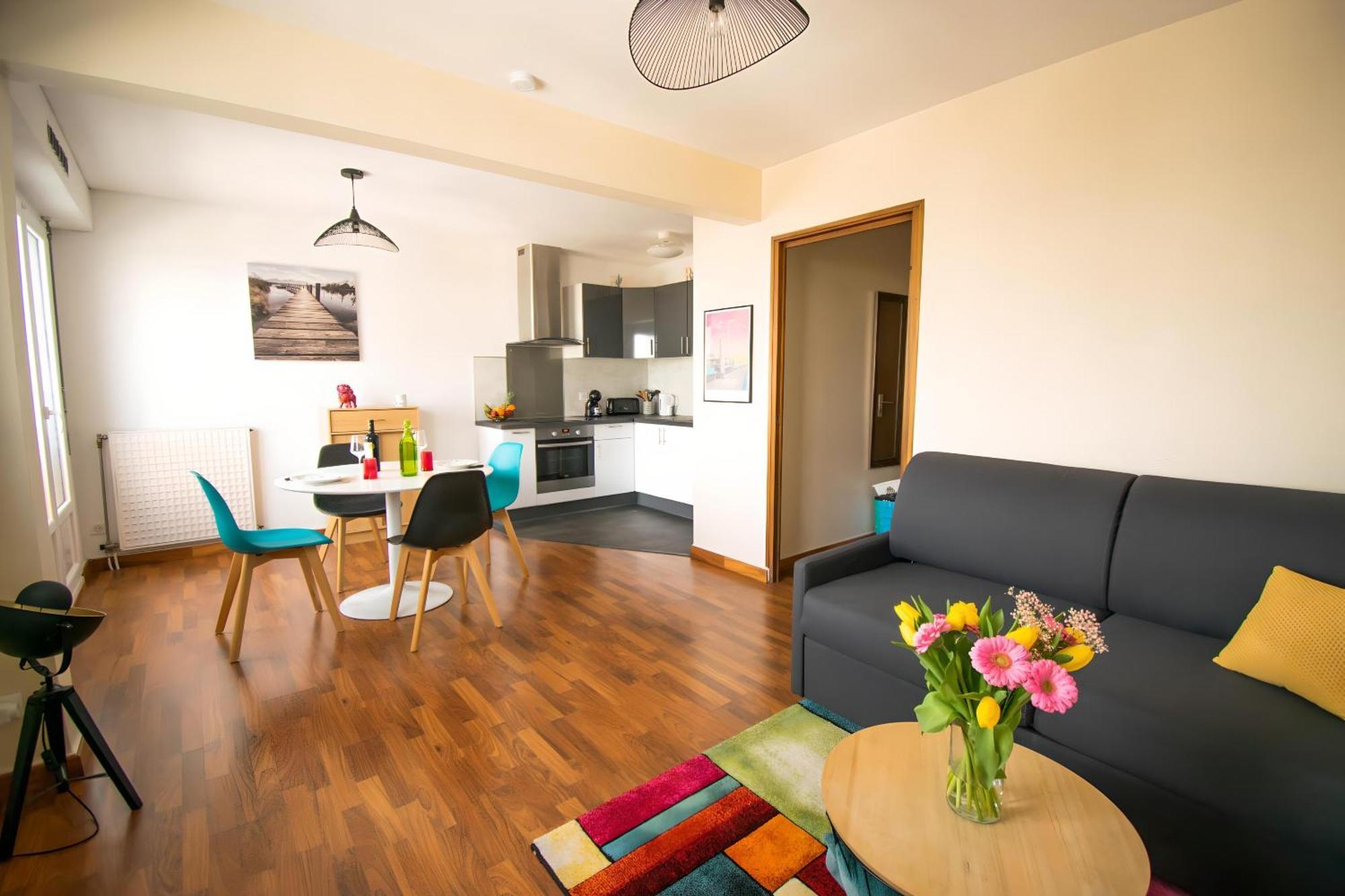 Grand Studio Avec Parking A 10 Minutes Des Plages Lorient Zewnętrze zdjęcie